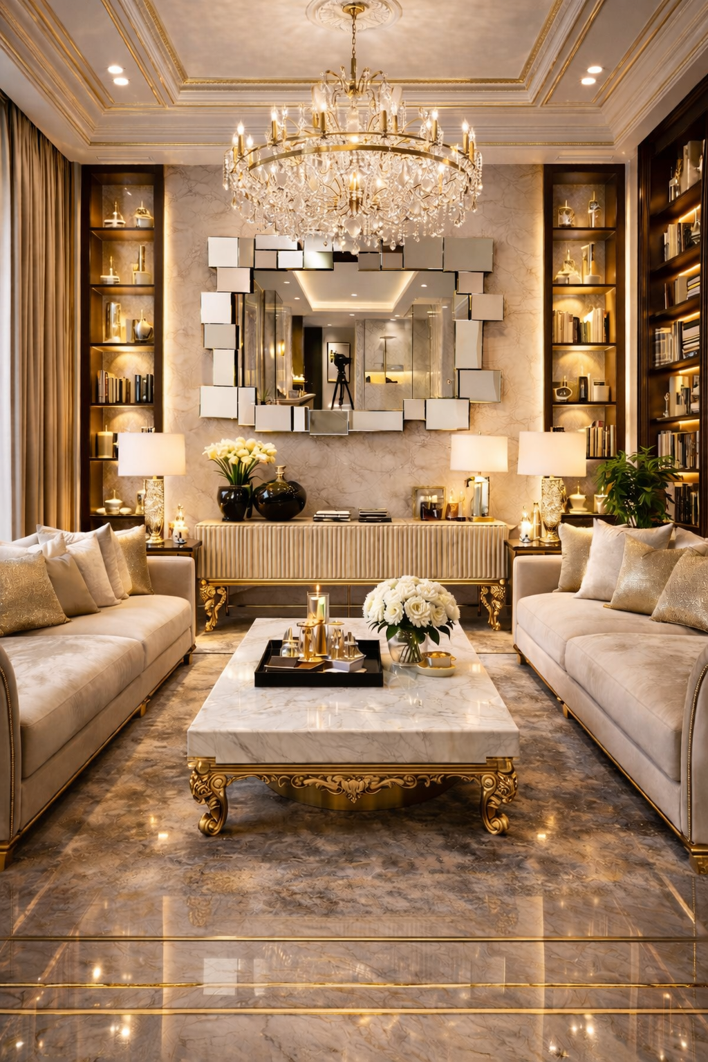 Crystal Block Reflection Mirror thumbnail